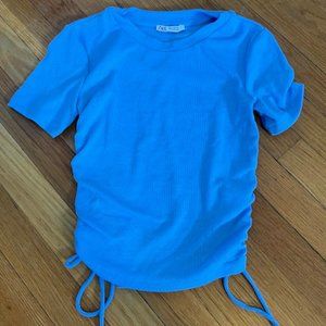 Zara Blue Top